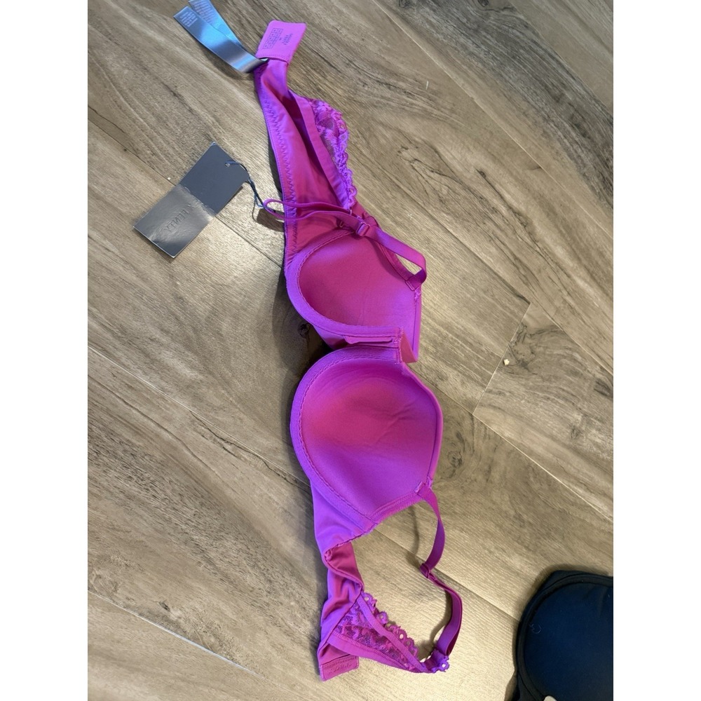 Savage x Fenty Bra 34D Lot Of 4 Corded Lace Balconette Women Rihanna - Picture 8 of 16